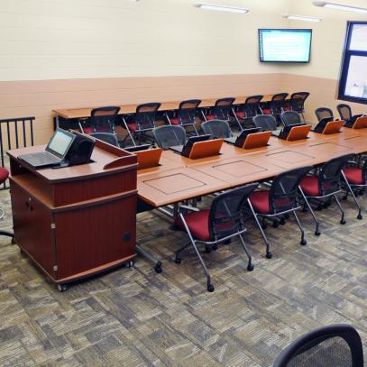 Carlyle Computer Lab collaborative learning