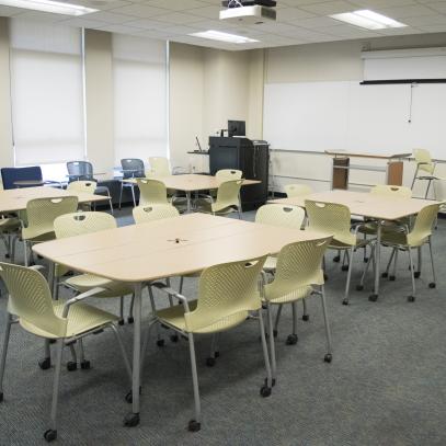 Group Tables and lectern