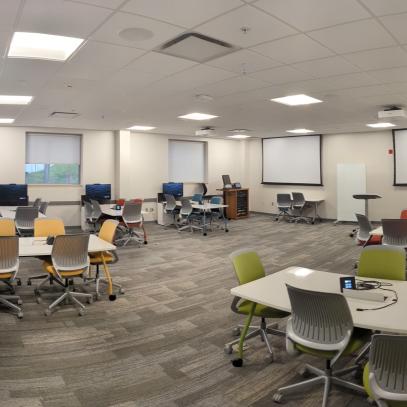 Photo of active learning classroom