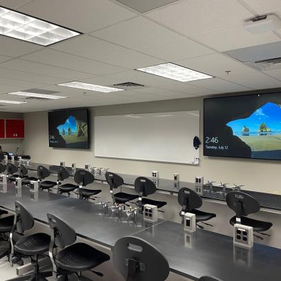 Image of STEM - Science lab at UNLV Rm 125 & 127